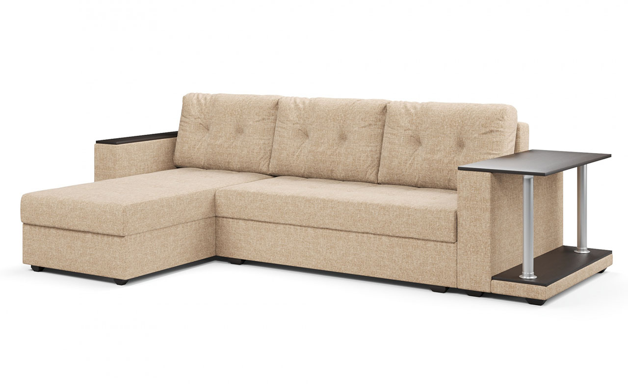 диван Gupan Диван-кровать угловой со столом Атланта 10 Классик 1 Gupan Диван-кровать угловой со столом Атланта 10 Классик